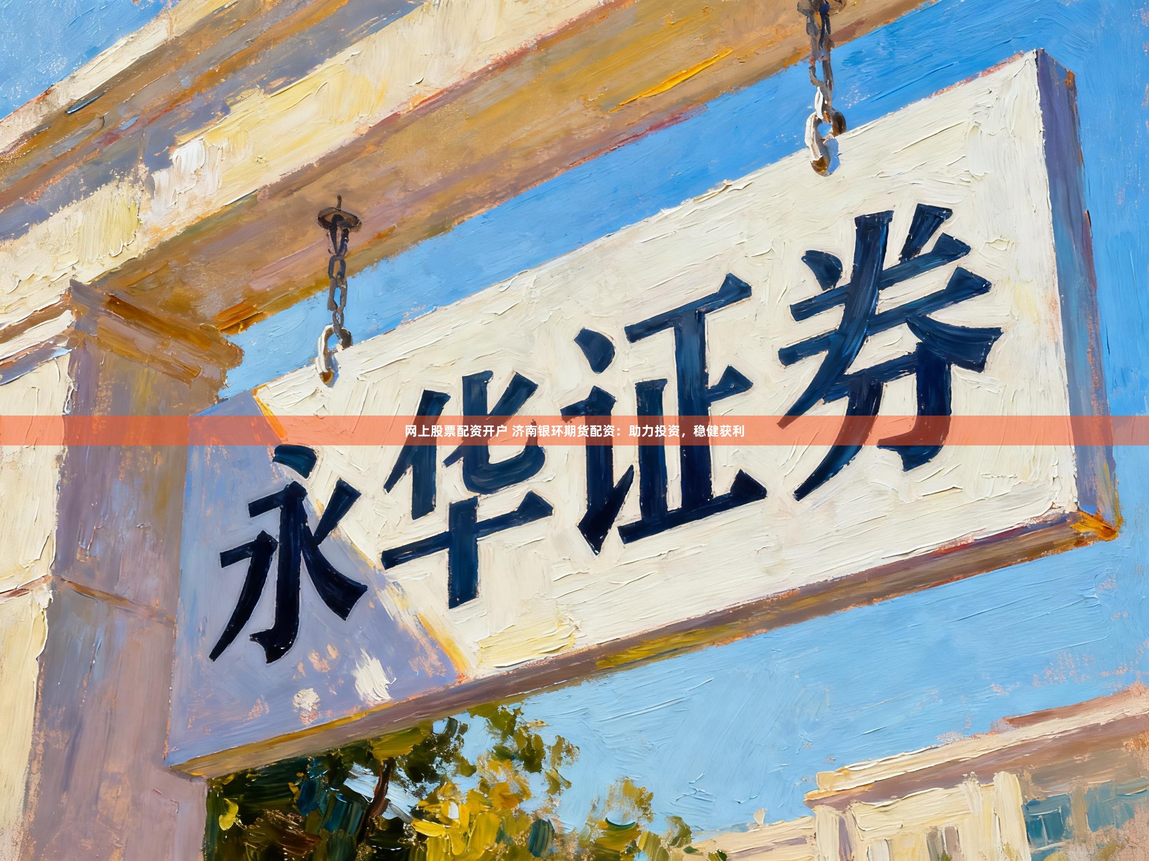 网上股票配资开户 济南银环期货配资:助力投资,稳健获利